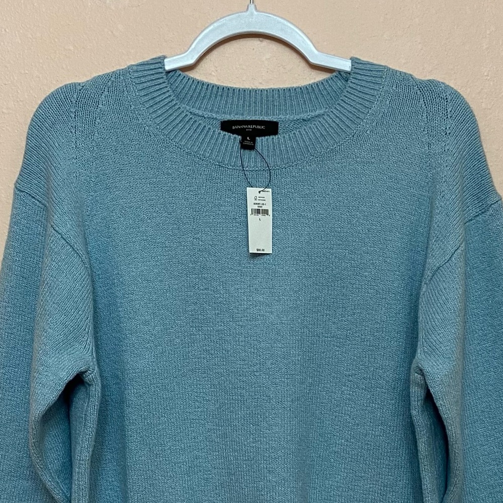 Banana Republic Factory Coveted Crew-Neck Sweater - Picture 3 of 4